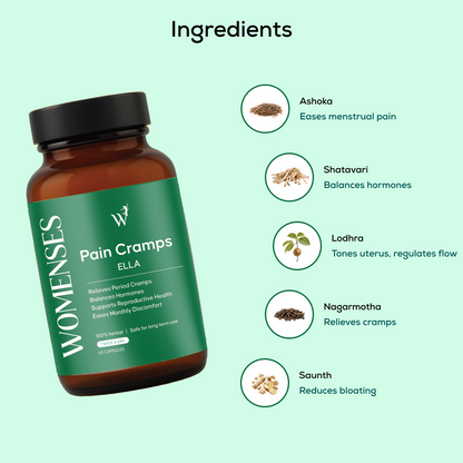 Womenses Pain Cramp Capsules