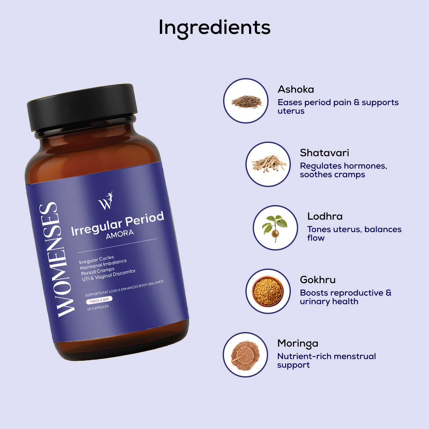 Womenses Irregular Period Capsules
