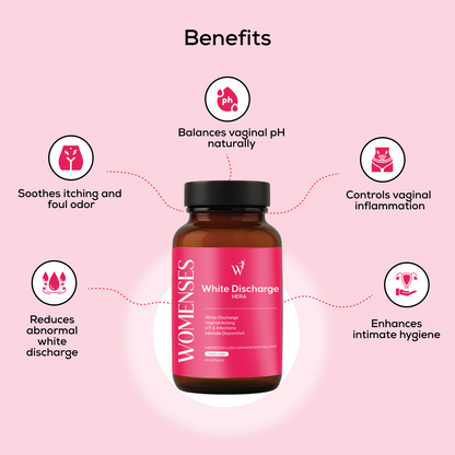 Womenses White Discharge Capsules